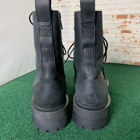 Thursday Boot Company Black Lace Up Boots - Picture 8 of 12